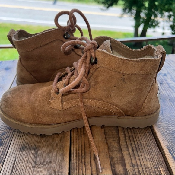 UGG Bethany Shearling Boot Tan 1012532 Womens Sz 6 - Picture 8 of 10